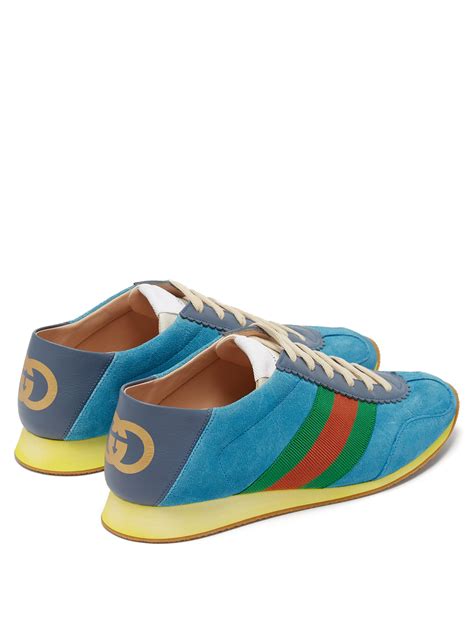 blue gucci shoes free shipping|blue gucci shoes suede.